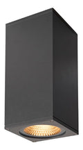 Applique murale Noir aux lignes epurees avec eclairage confortable 29W IP44 3000K