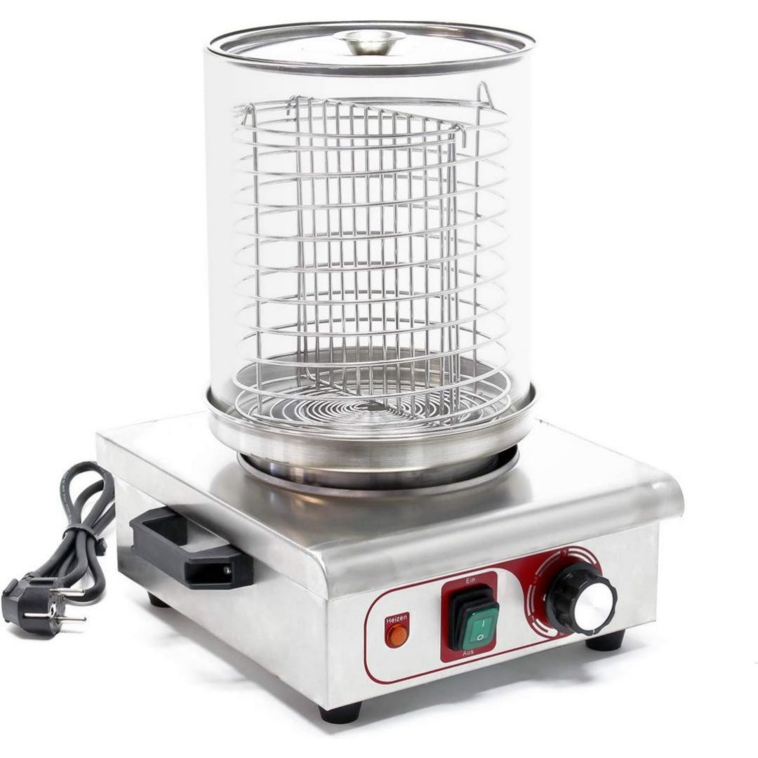 WilTec Appareil a hot-dog 450 W Compact