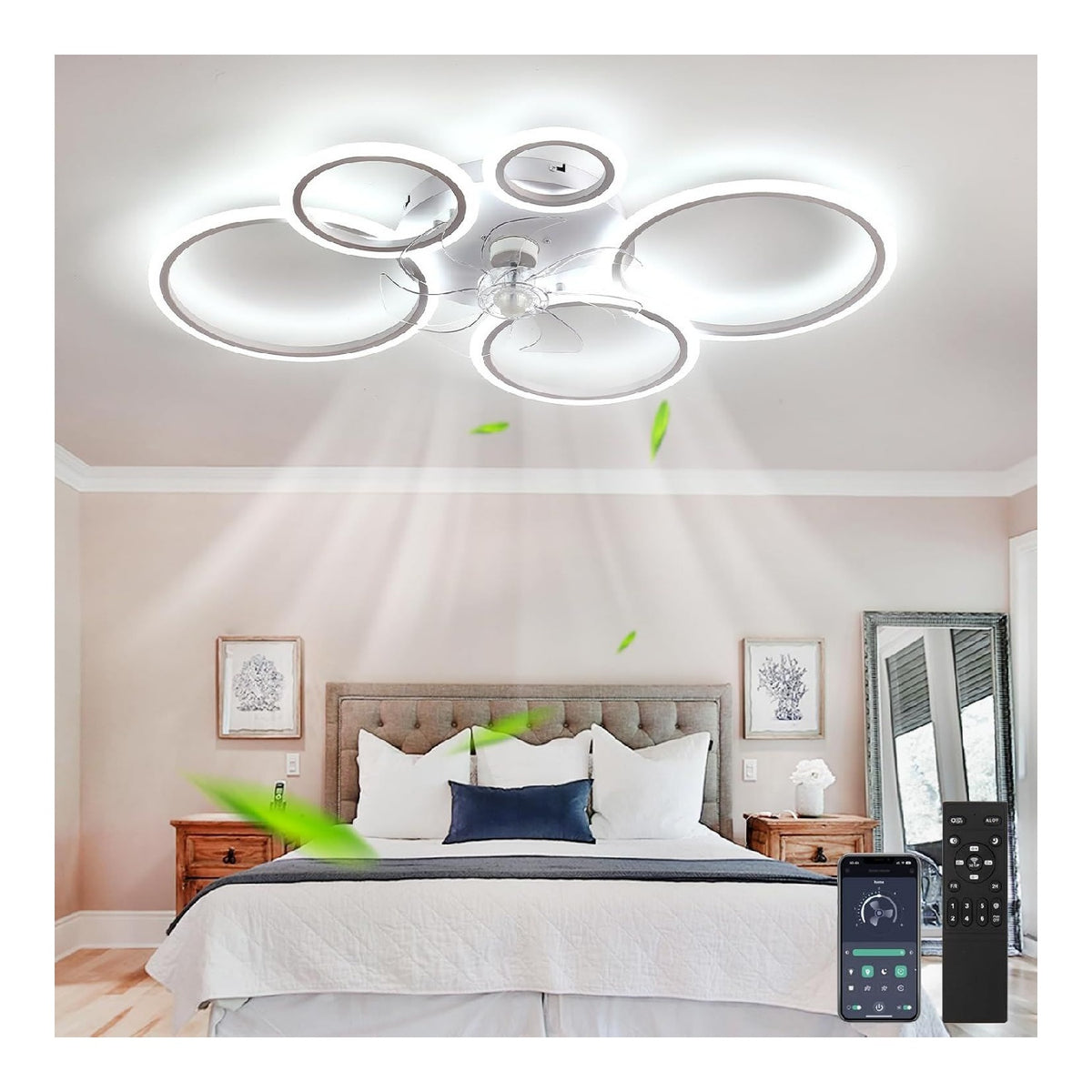 Solution lumineuse Noir et Blanc au dessin sobre en format lustre 130 W