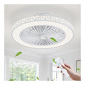 Solution lumineuse Blanc et Dore au dessin sobre en format plafonnier 48W
