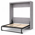 Lit escamotable en bois et m¨¦tal