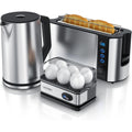 Set bouilloire et grille-pain Arendo 1.5 L 2000 W Gris