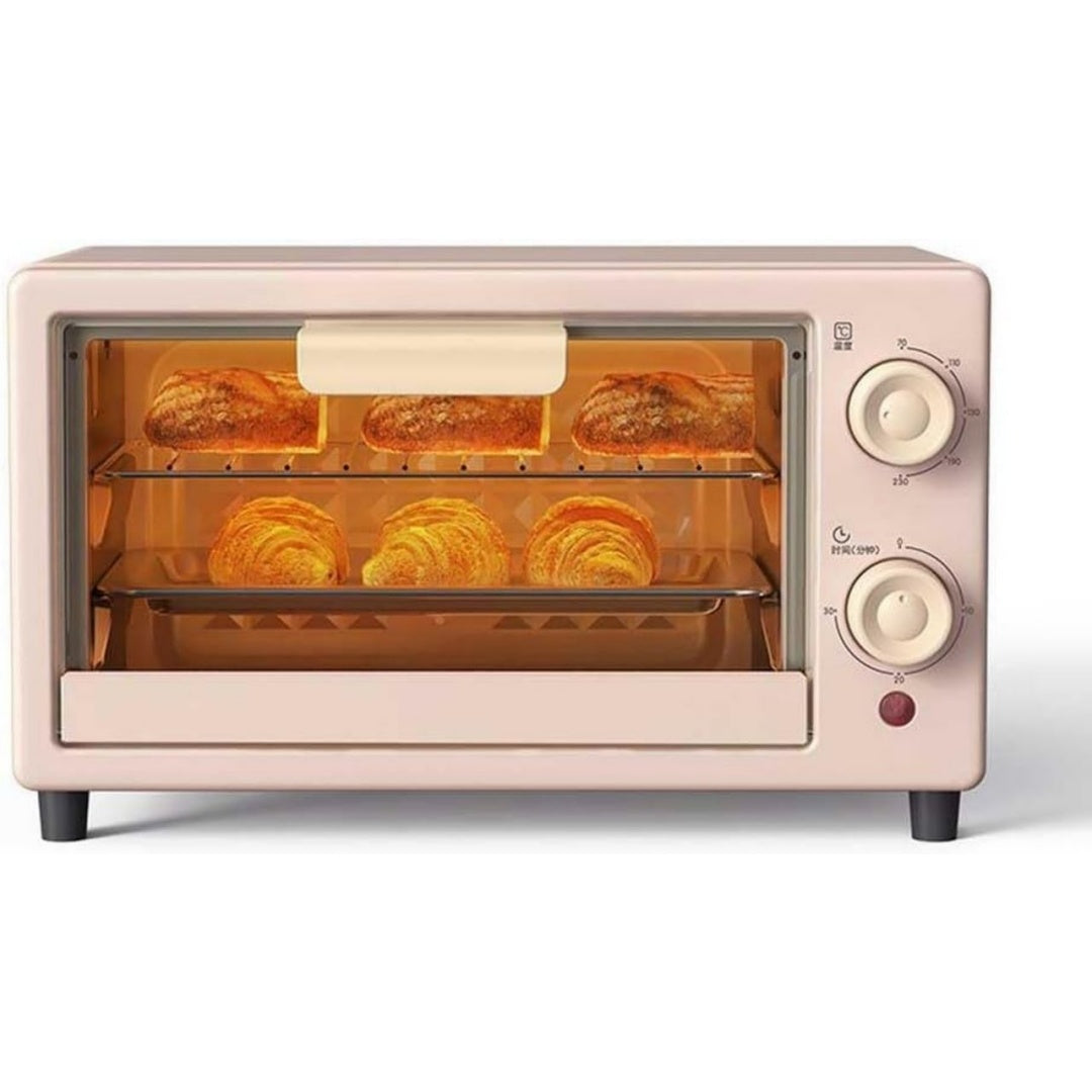 SiMbae Friteuse sans huile 10 L 700 W Rose Rotation
