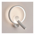 Applique murale Noir et Blanc a presence elegante et lumiere agreable 11 W