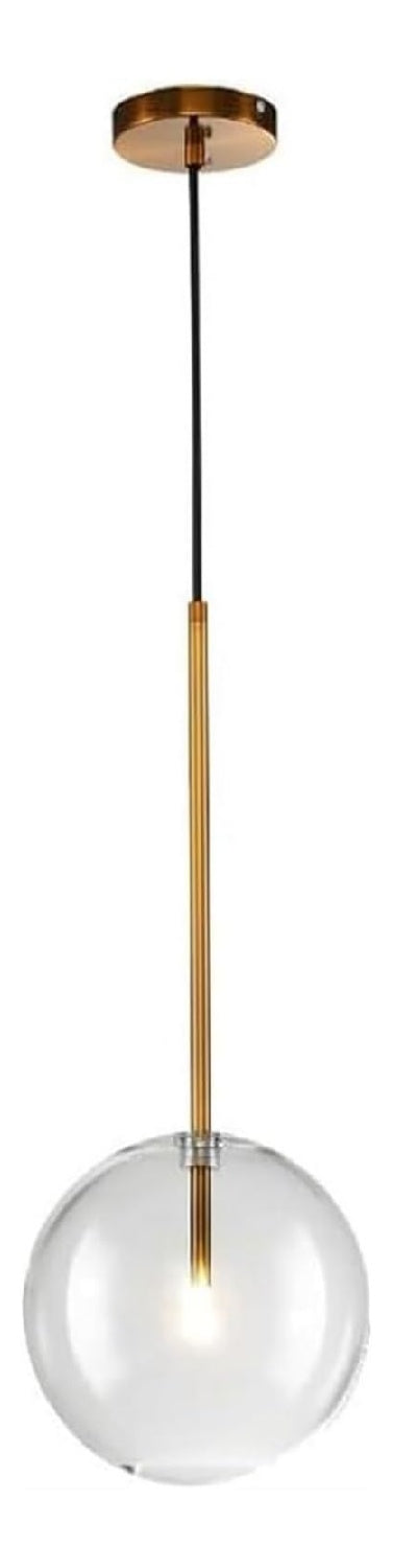 Eclairage Dore et Ambre contemporain en version lustre