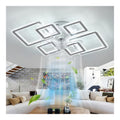 Solution lumineuse Noir et Blanc au dessin sobre en format lustre VS-2270