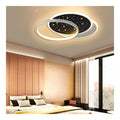 Lustre Noir et Blanc au style moderne avec conception fonctionnelle 2700K