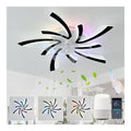 Lustre Noir et Ambre a presence elegante et lumiere agreable 2700K