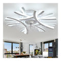Plafonnier Blanc et Vert au style moderne avec conception fonctionnelle