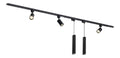 Eclairage Noir contemporain en version suspension GU10