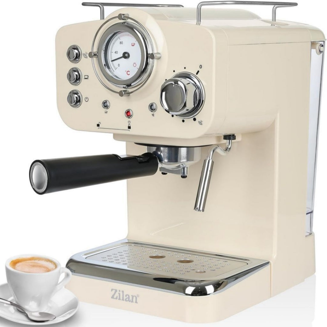 Zilan Machine a cafe 1.25 L Acier inoxydable Compact