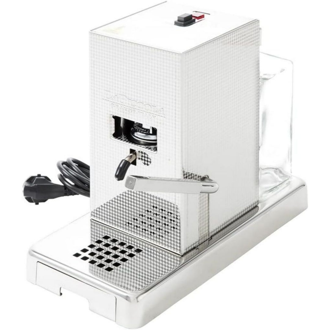 La Piccola Cafetiere a dosettes Argente Econome en energie Acier inoxydable