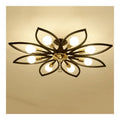 Lustre Noir et Ambre au style moderne avec conception fonctionnelle E27