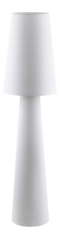 Lampadaire Blanc a presence elegante et lumiere agreable 60 W