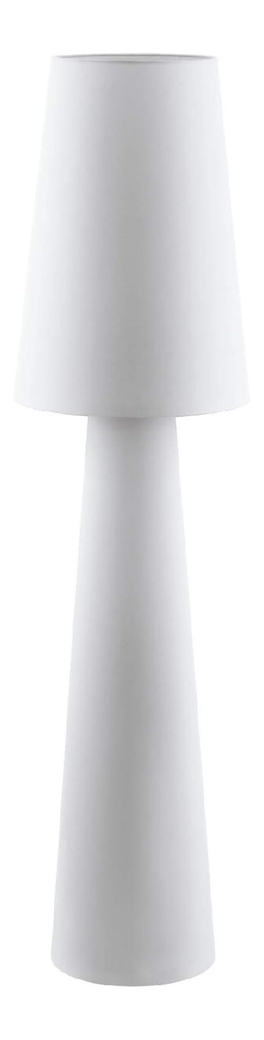 Lampadaire Blanc a presence elegante et lumiere agreable 60 W