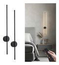 Applique murale Noir et Ambre au style moderne avec conception fonctionnelle 3000K