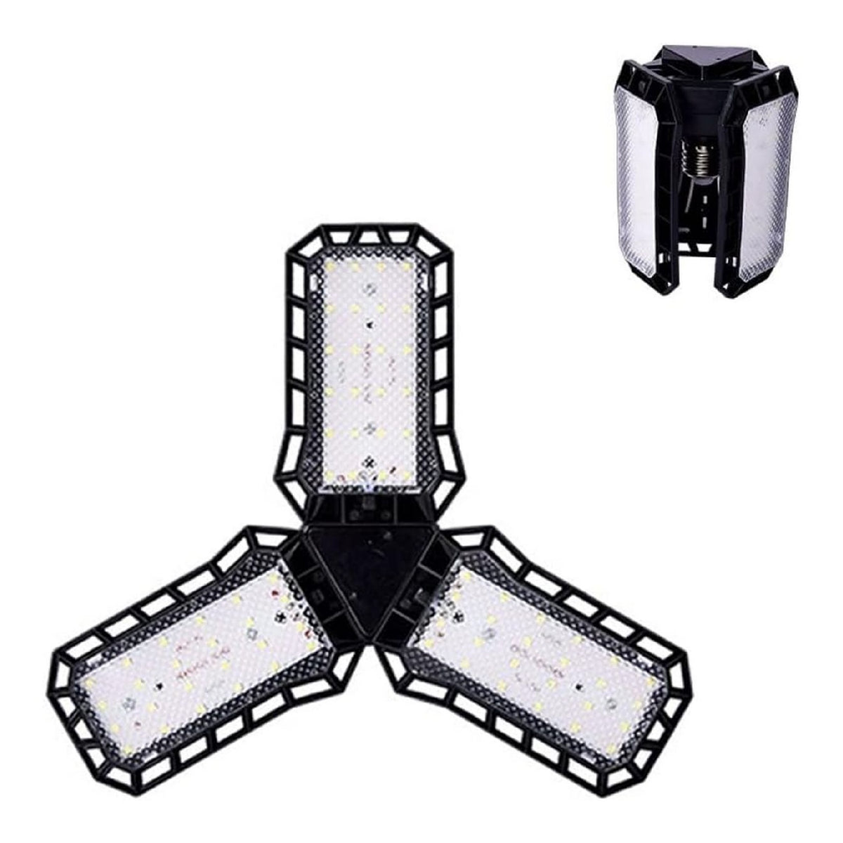 Plafonnier Noir et Blanc au style moderne avec conception fonctionnelle 45W E27