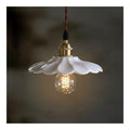 Suspension Blanc a presence elegante et lumiere agreable 40 W E27