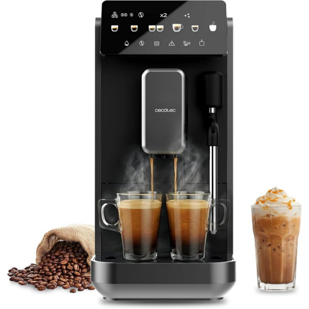 Cecotec Machine a cafe automatique 2 L Acier inoxydable