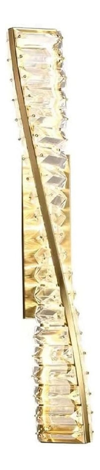 Applique murale Blanc et Ambre aux lignes epurees avec eclairage confortable 9R-4639