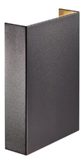 Applique murale decoratif Noir et Rouge avec diffusion lumineuse harmonieuse 10 W IP54 3000 K