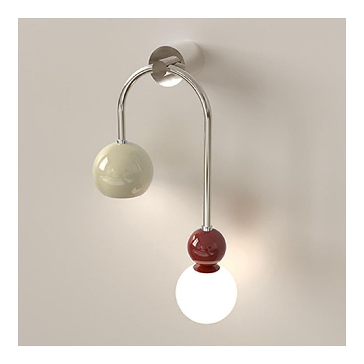 Solution lumineuse Blanc et Ambre au dessin sobre en format applique murale 12 W 3000 K