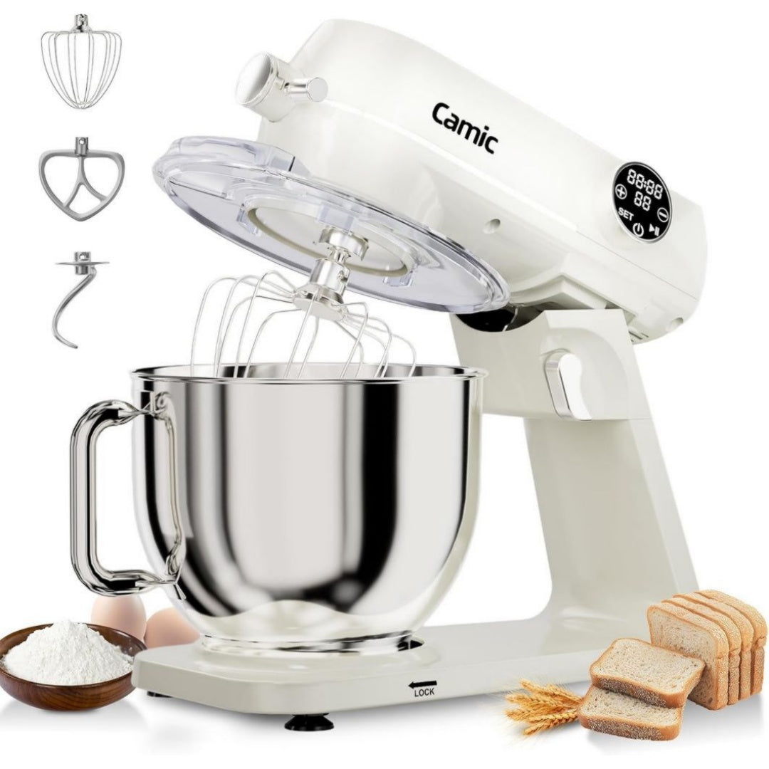 Camic Batteur sur socle 8 L 1800 W Blanc