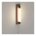 Solution lumineuse Ambre et Rouge au dessin sobre en format applique murale 24 W 3000 K