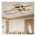 Solution lumineuse Noir et Blanc au dessin sobre en format plafonnier 36 W 3000K