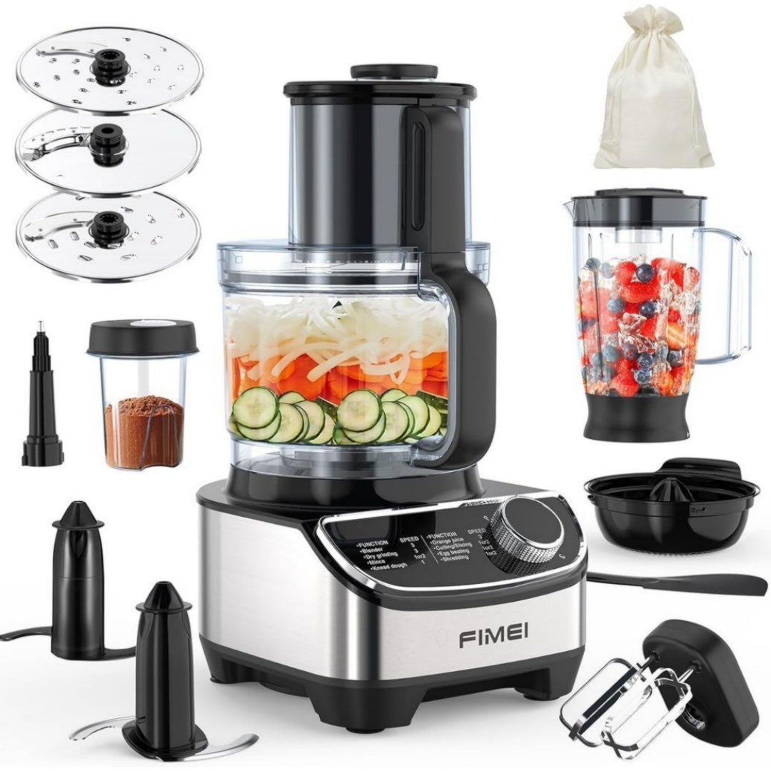 Fimei Robot multifonction 3.5 L 1300 W Mat Compatible lave-vaisselle