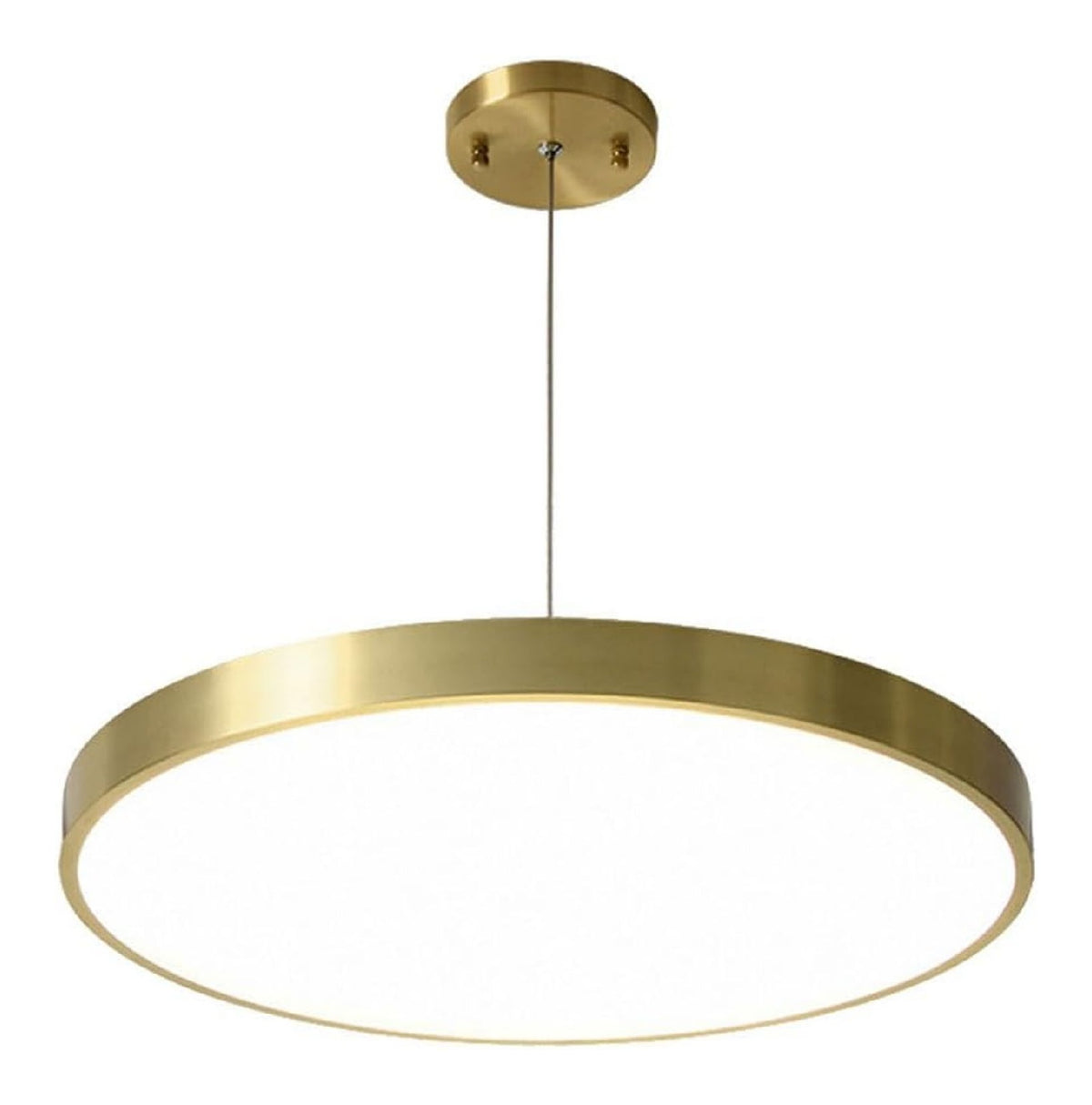 Solution lumineuse Dore et Ambre au dessin sobre en format lustre HN-3768