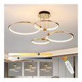 Suspension Blanc et Dore au style moderne avec conception fonctionnelle 85W