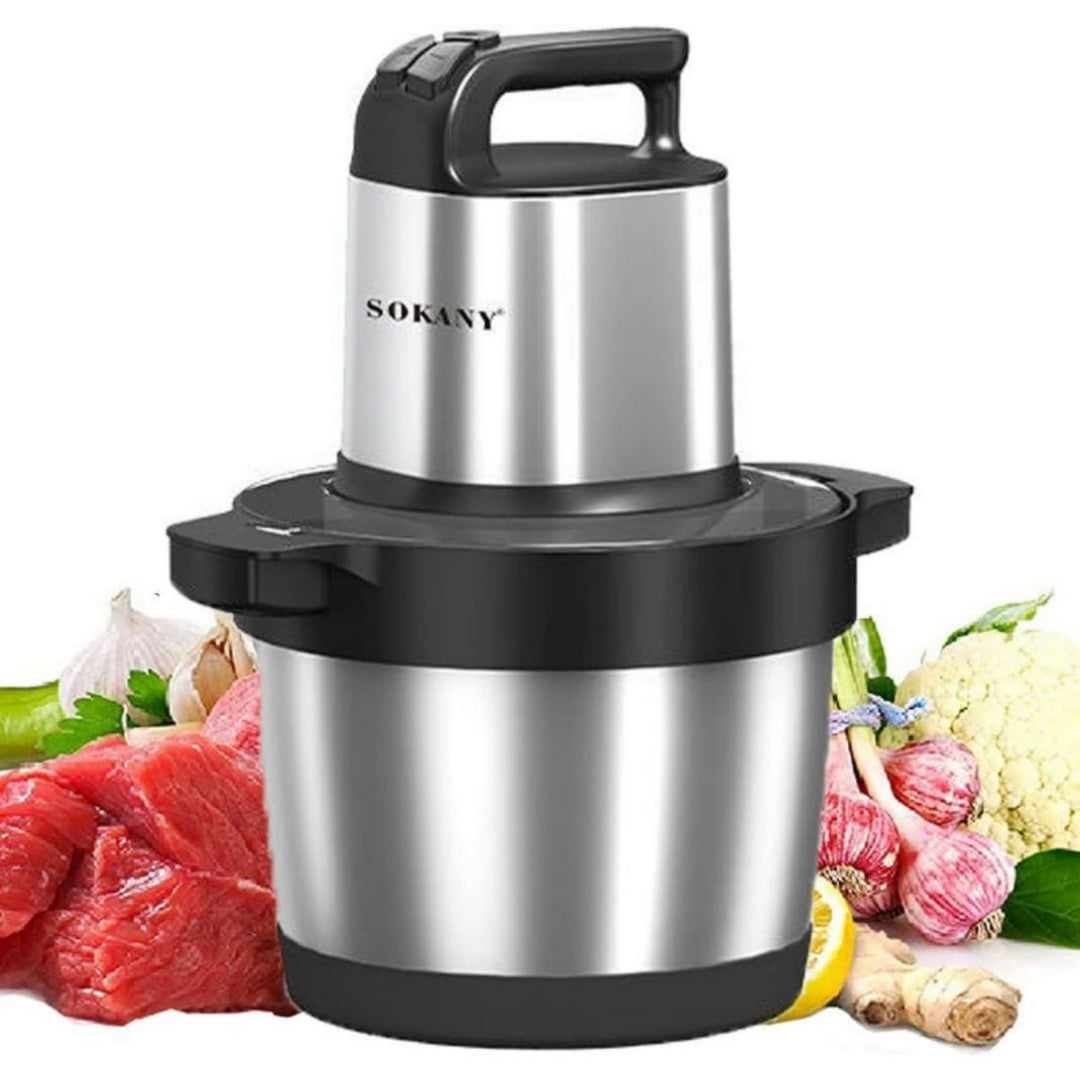 Sokany Mixeur 6.5 L 1500 W Acier inoxydable Silencieux