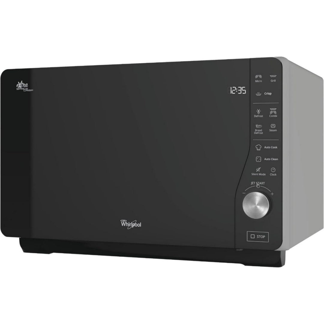 Whirlpool Four micro-ondes 25 L 1000 W Argente Cuisson a la vapeur