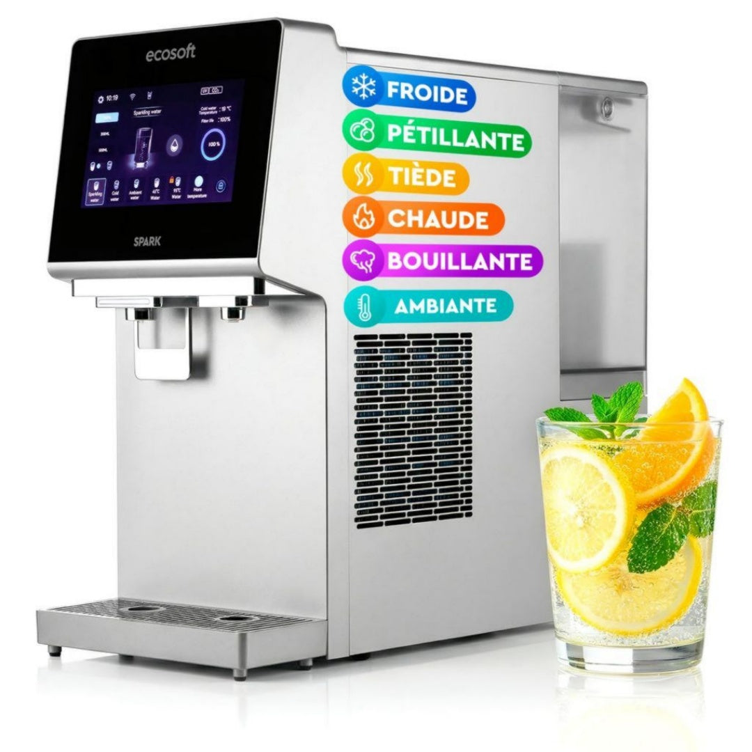 Ecosoft Distributeur d'eau chaude 60 L Filtre integre