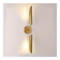 Applique murale Dore et Ambre aux lignes epurees avec eclairage confortable TZ-9390