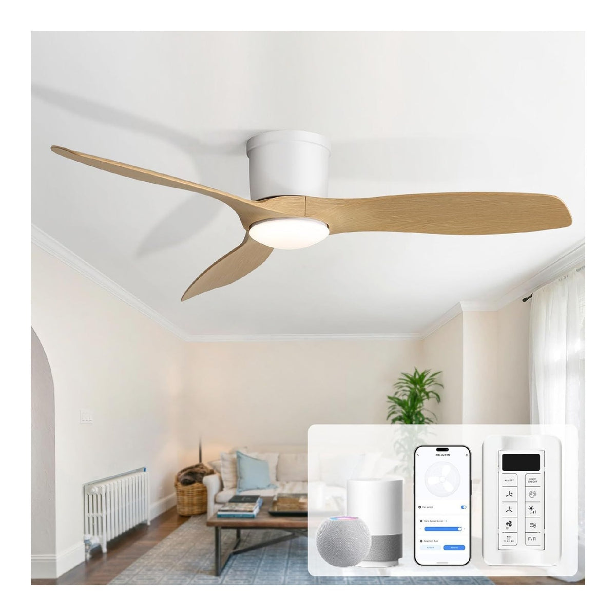 Eclairage Blanc et Ambre contemporain en version luminaire 18 W 3000 K