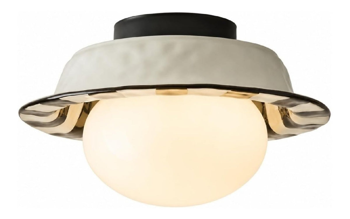 Eclairage Noir et Blanc contemporain en version plafonnier BF-8852