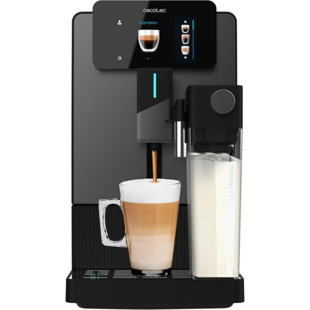 Cecotec Machine a cafe automatique 1.1 L Creme Compact Pieces amovibles
