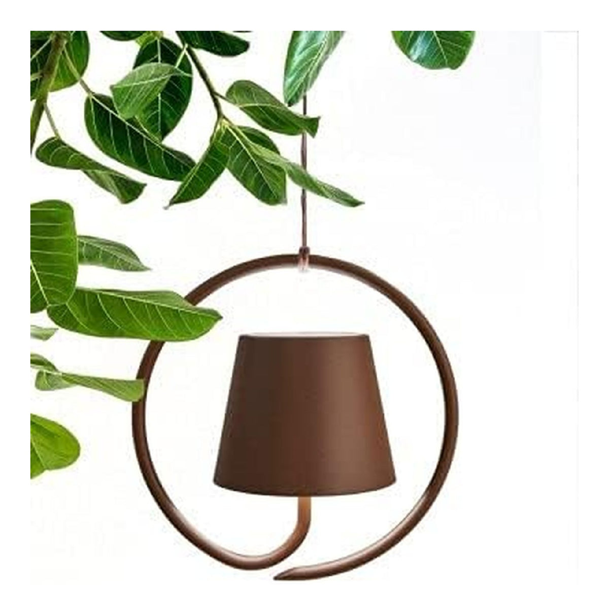 Eclairage Rouge contemporain en version suspension 2 W IP54