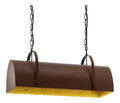 Eclairage Marron contemporain en version suspension 60 W E27
