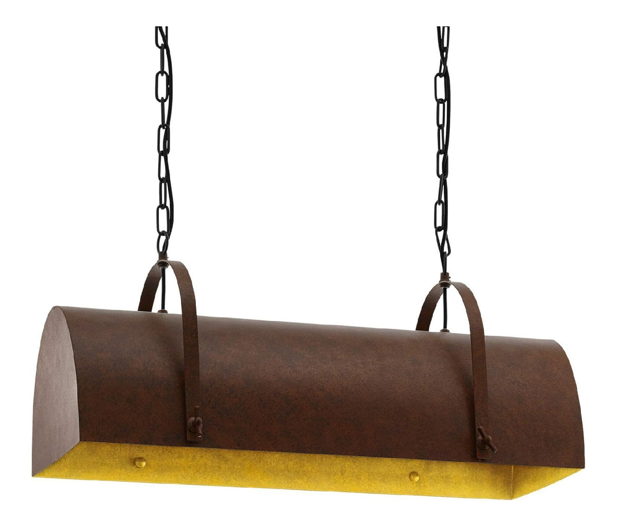 Eclairage Marron contemporain en version suspension 60 W E27