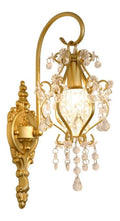 Applique murale decoratif Dore et Ambre avec diffusion lumineuse harmonieuse 40 W E14