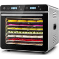 Kwasyo Deshydrateur alimentaire 700 W Acier inoxydable Compatible lave-vaisselle