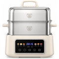Fulgutonit Cuiseurs vapeurs electriques 12.5 L Acier inoxydable Pieces amovibles