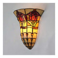 Solution lumineuse Blanc et Ambre au dessin sobre en format applique murale 40 W E27