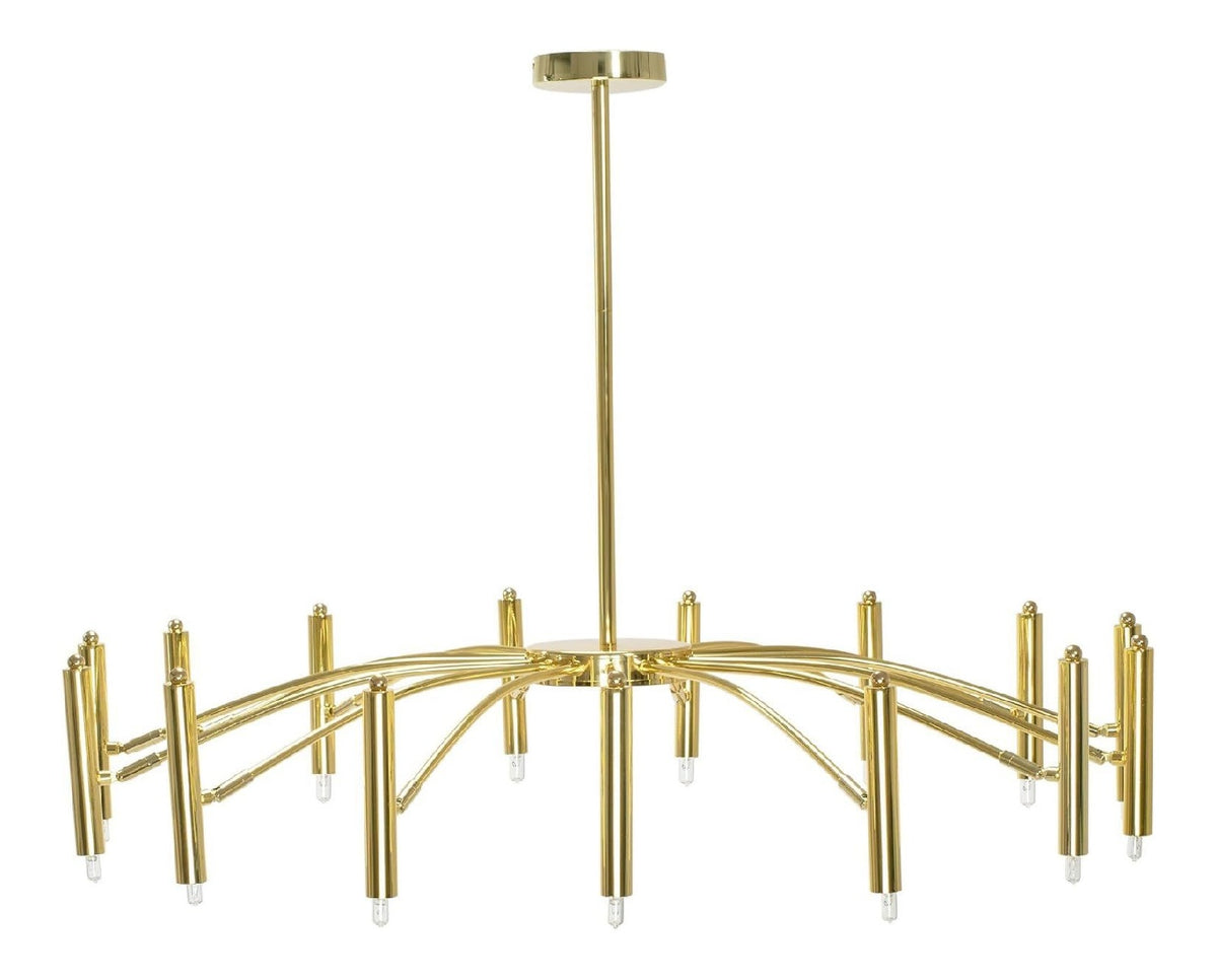 Suspension Ambre a presence elegante et lumiere agreable