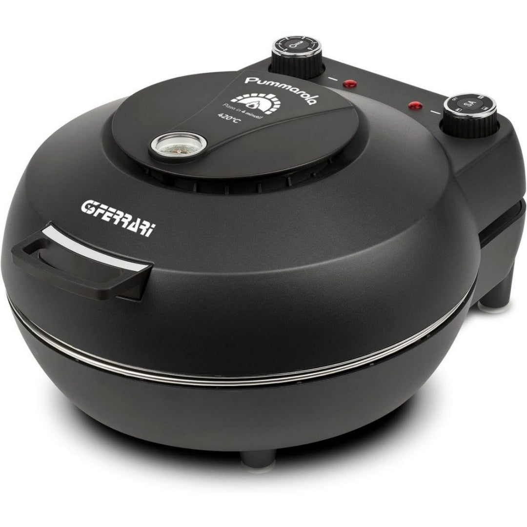 G3 Ferrari Four a pizza 1200 W Noir Acier inoxydable Reglable