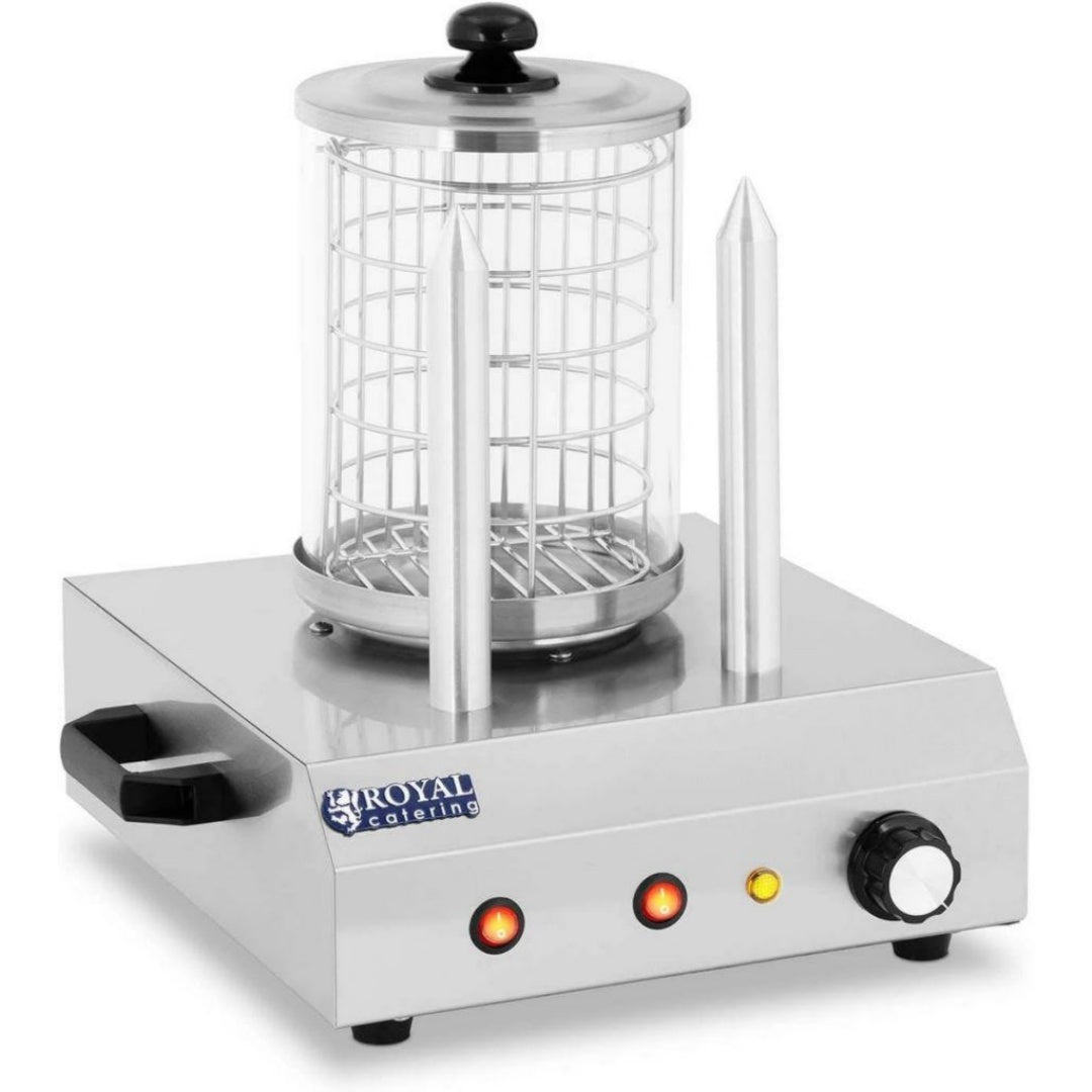Royal Catering Appareil a hot-dog 0.5 L 422 W Acier inoxydable Compatible lave-vaisselle