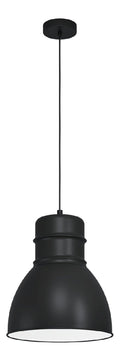 Eclairage Noir et Blanc contemporain en version suspension E27